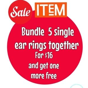 Sale Item Red Promotional Sticker